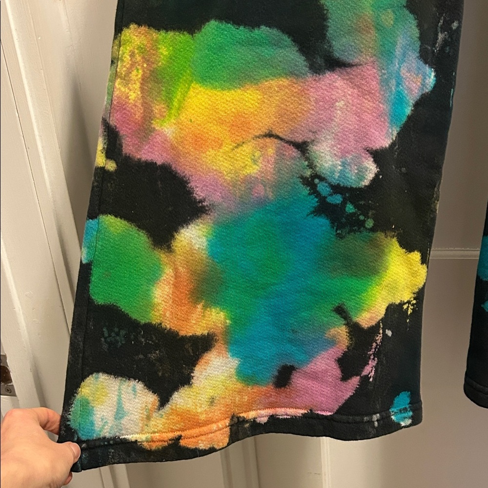 Big Bud Press Magic Waters Tie Dye Wide Leg Sweatpants - Size P, NWOT - Picture 3 of 10
